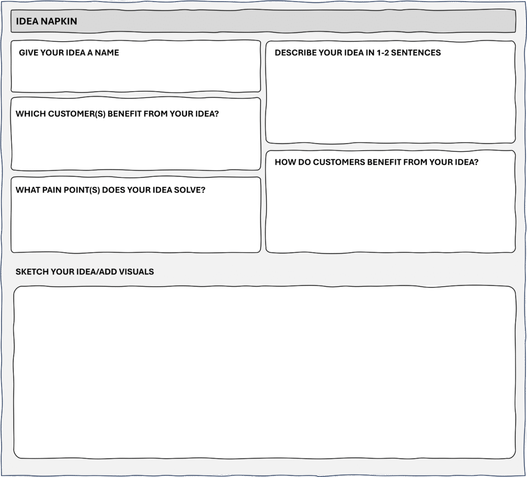 Idea Napkin Image